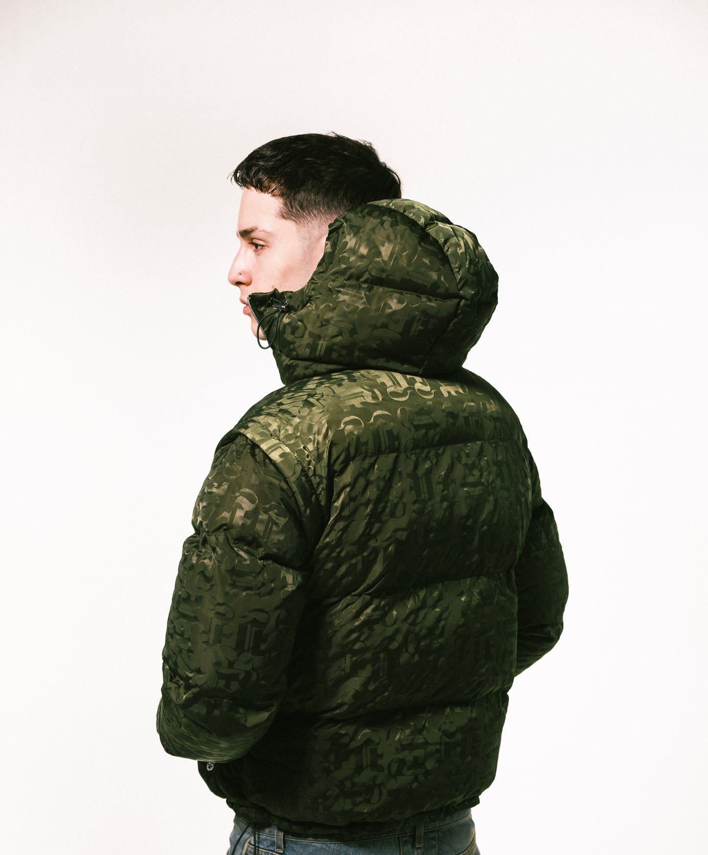 Balaclava Puffer Jacket - Unisex